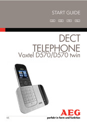 AEG Voxtel D570 Startgids