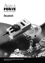 AQUA FORTE Dosatech Handleiding