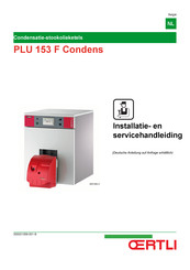 OERTLI PLU 153 F Condens Installatie- En Servicehandleiding