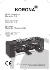 Korona 45080 Handleiding