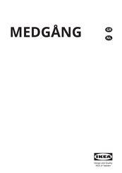 IKEA MEDGANG Handleiding