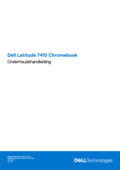 Dell Latitude 7410 Chromebook Onderhoudshandleiding