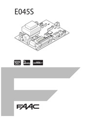 FAAC E045S Handleiding