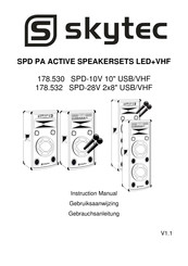 Skytec 178.532 Gebruiksaanwijzing