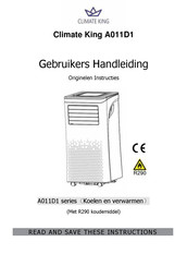 Climate King A011D1 Series Gebruikershandleiding