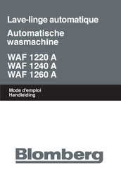 Blomberg WAF 1260 A Handleiding