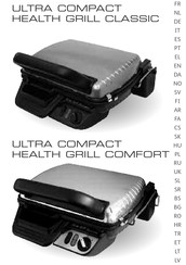 TEFAL ULTRA COMPACT HEALTH GRILL COMFORT Handleiding