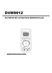 Velleman DVM9912 Gebruikershandleiding