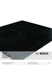 Bosch PKN6 N Series Gebruiksaanwijzing