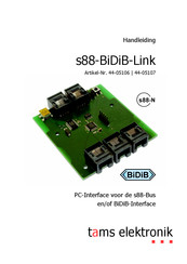 tams elektronik s88-BiDiB-Link Handleiding