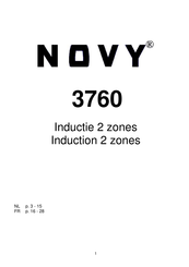 Novy 3760 Gebruiksaanwijzing