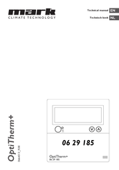 Mark OptiTherm+ 06 29 185 Technische Handleiding