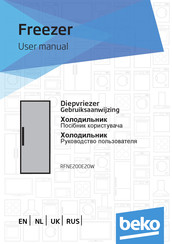 Beko RFNE200E20W Gebruiksaanwijzing
