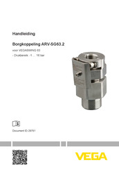 Vega ARV-SG63.2 Handleiding