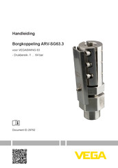 Vega ARV-SG63.3 Handleiding