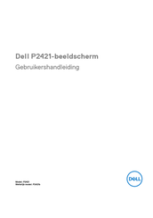 Dell P2421 Gebruikershandleiding