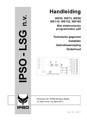 IPSO WE110 Handleiding