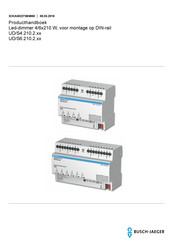 Busch-Jaeger UD/S4.210.2 Series Producthandleiding