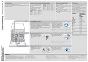 Bosch SCX6ITB00E Korte Handleiding