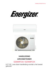 Energizer EZ2600FC3A Handleiding