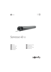 SOMFY Sonesse 40 io Handleiding