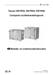 SystemAir Topvex SR/TR06 Bedrijfs- En Onderhoudsvoorschriften