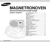 Samsung CE2827NT Gebruiksaanwijzing