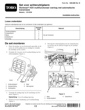 Toro Workman HDX Installatie-Instructies