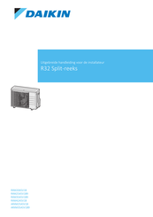 Daikin RXM42A5V1B Uitgebreide Handleiding Voor De Installateur