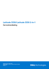 Dell P159G001 Servicehandleiding