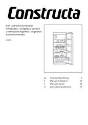 CONSTRUCTA CK642KF0 Gebruikershandleiding