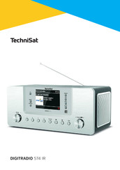 TechniSat DIGITRADIO 574 IR Handleiding