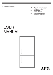 AEG RCB632E8MX Handleiding