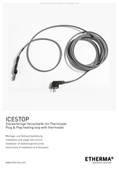 Etherma ICESTOP Installatie- En Bedieningsinstructies