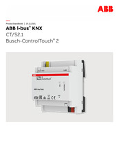 ABB i-bus KNX Busch-ControlTouch 2 CT/S2.1 Producthandleiding