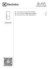 Electrolux LNT3LE14S Gebruiksaanwijzing