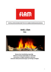 Flam Ambi 100/42 P Gebruiksaanwijzing En Installatievoorschriften