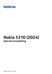 Nokia 5310 Gebruikershandleiding