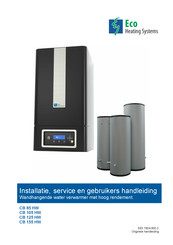 Eco Heating Systems CB 155 HW Installatie-, Service- En Gebruikershandleiding