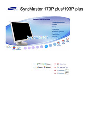 Samsung SyncMaster 193P plus Handleiding