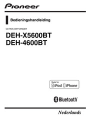 Pioneer DEH-X5600BT Bedieningshandleiding