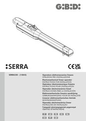 GiBiDi SERRA SERRA330 Gebruiksaanwijzing Voor De Installatie