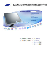 Samsung SyncMaster 911N Handleiding