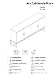 Ameriwood Asia 10711096 Montagehandleiding