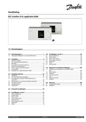 Danfoss ECL Comfort 210 Handleiding