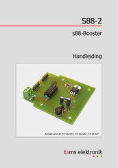 tams elektronik S88-2 Handleiding