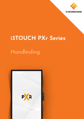 i3-TECHNOLOGIES i3TOUCH PX Series Handleiding