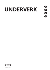 IKEA UNDERVERK Handleiding