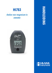 Hanna Instruments HI783 Handleiding