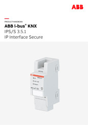 ABB i-bus KNX IPS/S 3.5.1 Producthandleiding